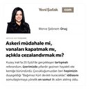 Askeri müdahale mi, vanaları kapatmak mı, açlıkla cezalandırmak mı?