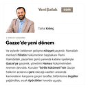 Gazze’de yeni dönem
