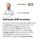 Yeşil kuşak, BOP ve sonrası