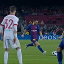 Messi'den 100. gol böyle geldi