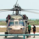 Kaçtıkları helikopteri talan etmişler