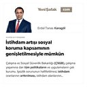 İstihdam artışı sosyal koruma kapsamının genişletilmesiyle mümkün