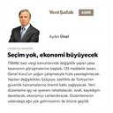 Seçim yok, ekonomi büyüyecek