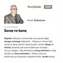 Savaş ve barış