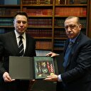 Cumhurbaşkanı Erdoğan ile Musk görüşmesinden dikkat çeken kareler