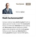 Nedir bu karamsarlık?