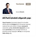 AK Parti içindeki oligarşik yapı