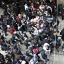 İsrail polisi, cuma namazı sonrası Filistinlilere müdahale etti