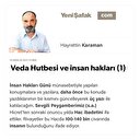 Veda Hutbesi ve insan hakları (1)