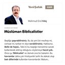 Müslüman Biblicalistler