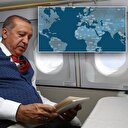 Erdoğan 2017'de dünyanın etrafını 4 kez dolaştı