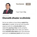 Otomatik cihazlar ve zihnimiz