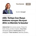 ABD, Türkiye-İran-Rusya blokunu vuruyor: Bu oyun Afrin ve Mümbiç’te bozulur