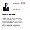 Petrolün yükselişi