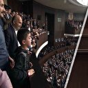 Erdoğan'ın 'Geleceğin siyasetçisi' dediği çocuk, şiiriyle salonu coşturdu