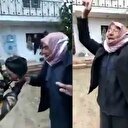 Teröristlerden alınan köydeki siviller askeri bağrına bastı