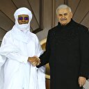 يلدريم يستقبل نظيره النيجري في أنقرة