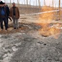 Su ararken gaz çıktı