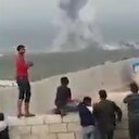 PYD/YPG hedefleri vurulurken halkın sevinci kameralara böyle yansıdı