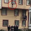 Yürekleri ağza getiren o anlar kamerada