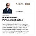 Üç Abdülhamid: Mü’min, Mürîd, Sultan