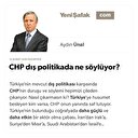 CHP dış politikada ne söylüyor?