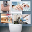 Tuvaletten bile kirli olan eşyalar