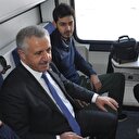 Bakan Ahmet Arslan Doğu Ekspresiyle yolculuk yaptı