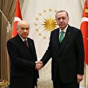 Erdoğan-Bahçeli görüşmesi sona erdi