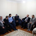 Cumhurbaşkanı Erdoğan gazi Sabri Gündüz'ü ziyaret etti