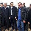 Memleketinde Afrin gazisi için kurban kesildi