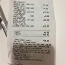 Her fişin üzerinde var