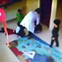 Kreşte şiddet kamerada