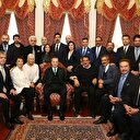 Sanatçılardan Cumhurbaşkanı Erdoğan'a doğum günü ziyareti