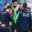 Acı haberi alan futbolcular yıkıldı