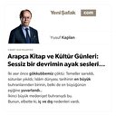 Arapça Kitap ve Kültür Günleri: Sessiz bir devrimin ayak sesleri...