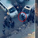 Şok görüntüler: PKK Afrin'den çıkmak isteyen sivillere ateş açtı!