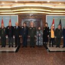 Akar Şehit Dul ve Yetimleri Derneği temsilcilerini kabul etti