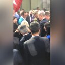 Cumhurbaşkanı Erdoğan Mehmetçiği ziyarete gelen sanatçılarla sohbet etti