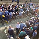 Yüzlerce köylüden imece örneği