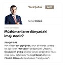 Müslümanların dünyadaki imajı nedir?
