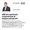 ABD’nin niyeti Esad’ı cezalandırmak mı kulağını çekmek mi?