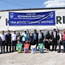 Kızılcahamamlı çiftçiye tohum desteği