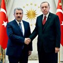 Erdoğan ile Destici'nin görüşmesi sona erdi