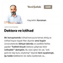 Doktora ve ictihad