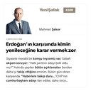 Erdoğan’ın karşısında kimin yenileceğine karar vermek zor