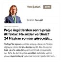 Proje örgütlerden sonra proje ittifaklar: Ne sözler verdiniz? 24 Haziran sonrası göreceğiz..