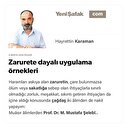 Zarurete dayalı uygulama örnekleri