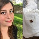 Kulağında hamam böceğiyle yaşadı