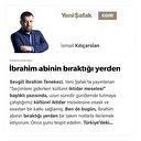 İbrahim abinin bıraktığı yerden